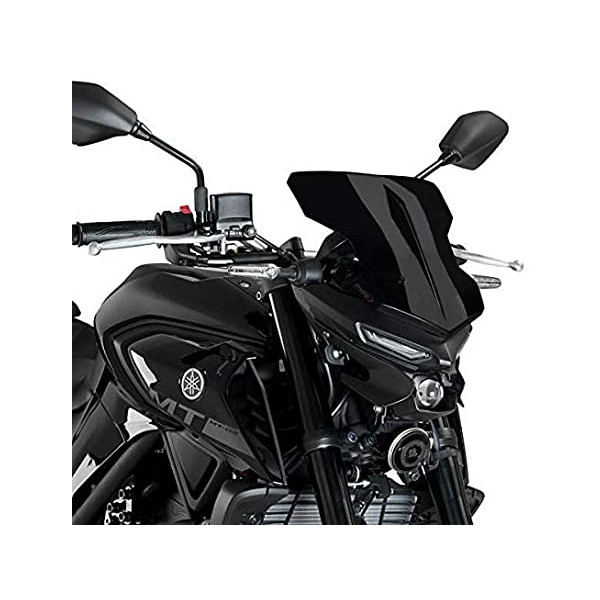 Puig Puig sport screen | black (opaque) | yamaha mt-03 2020>current